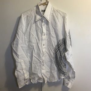 De Bello Long Sleeve Button Down Shirt